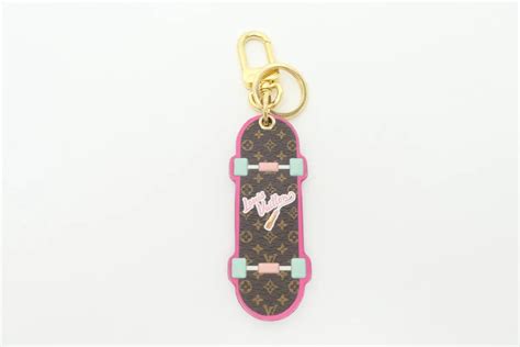 lv skateboard keychain|louis vuitton keychain.